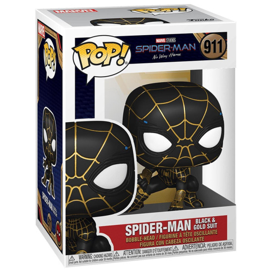 Funko Pop! Spiderman Black & Gold Suit (No Way Home)